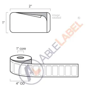 able-label-2-by-1-white-piggyback-label-wound-on-1-inch-core